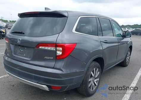 2021 Honda Pilot Awd Ex-L из США, поврежденный, VIN 5FNYF6H56MB092923
